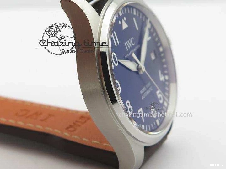 MIROTIME 0223 Mark XVIII Le Petit Prince IW327004 SS Mk Maker Best Edition Blue Dial On Brown Leather Strap A TimelessDesign 7296